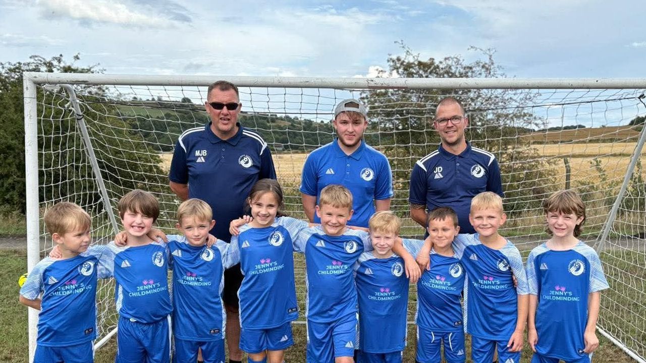 U8 Blue team photo