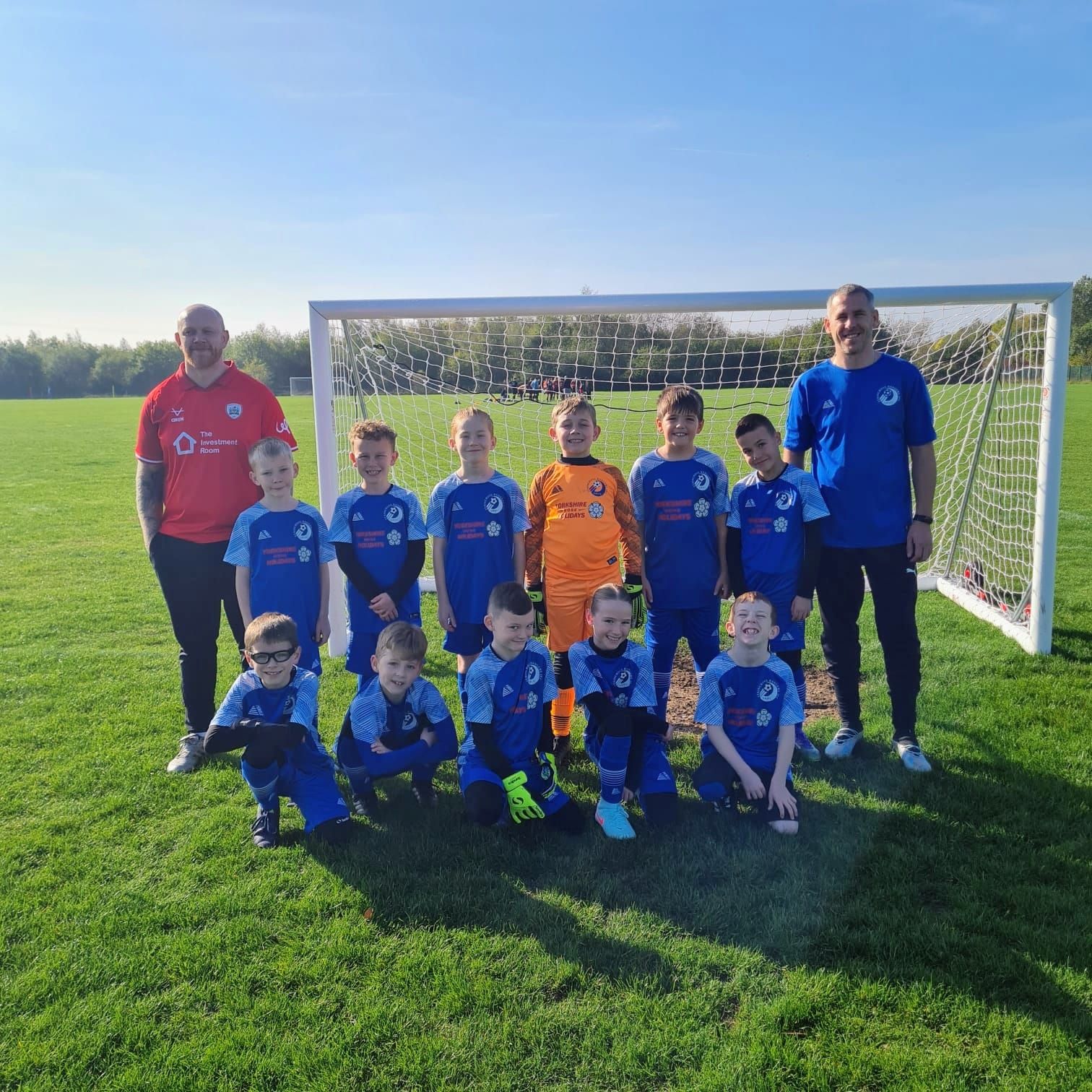 U9 Reds team photo